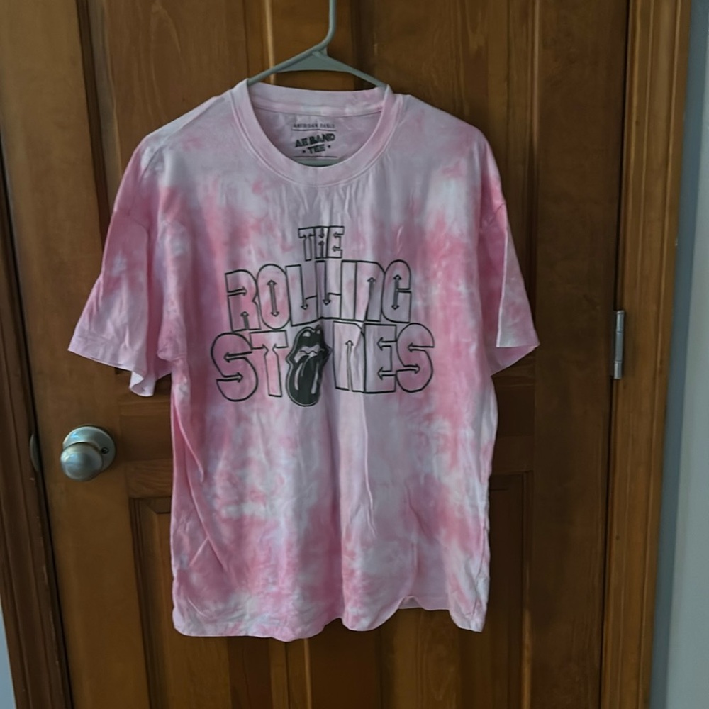 American Eagle oversized band tee size small